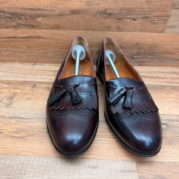 Church’s Brown Leather Tassel Loafer Men\'s size 9.5N  UK 7-8  Dress Shoes main image 8